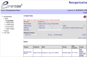 change inv org cost method 2